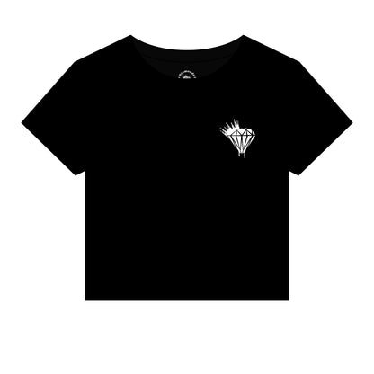 Women's Drippin Diamond Micro Rib Baby Tee