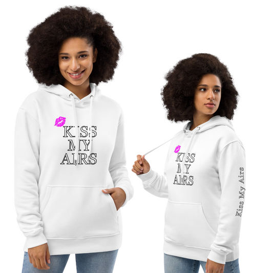 Women's Kiss My Airs Fleece Lined Hoodie - Drippin Diamonds Designs