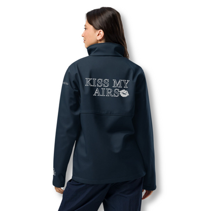 Women's Stitched in Style Columbia Soft Shell Jacket - Drippin Diamonds Designs