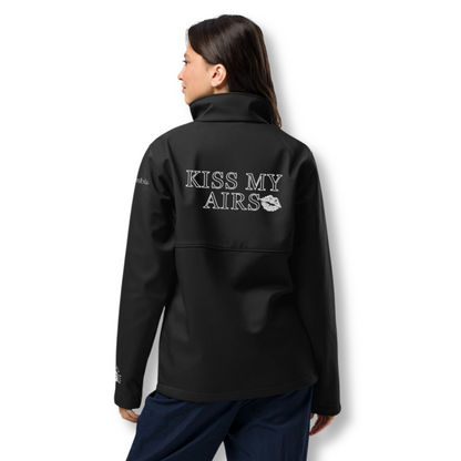 Women's Stitched in Style Columbia Soft Shell Jacket - Drippin Diamonds Designs