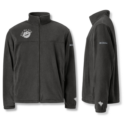 Women's Stitched in Style Columbia Fleece Jacket - Drippin Diamonds Designs