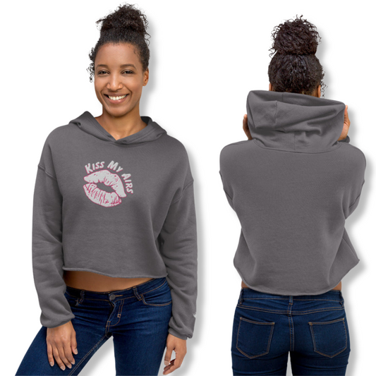 Women's Stitched in Style Crop Hoodie - Drippin Diamonds Designs
