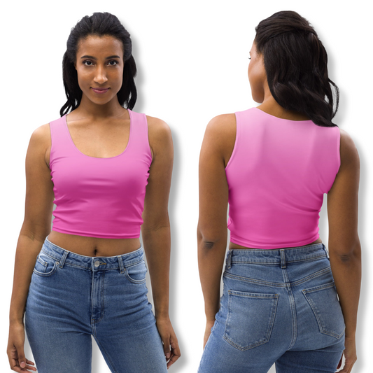 Women's Fitted Gradient Crop Top - Drippin Diamonds Designs
