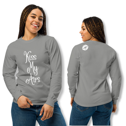 Women's Kiss My Airs Heavyweight Long-sleeve Shirt