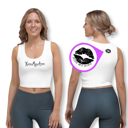 Women's Kiss My Airs Crop Top