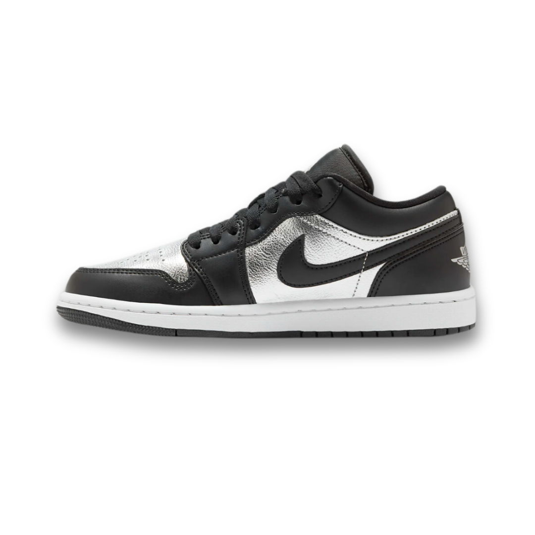 Women's Swarovski Air Jordan 1 Low SE 'Silver Toe’