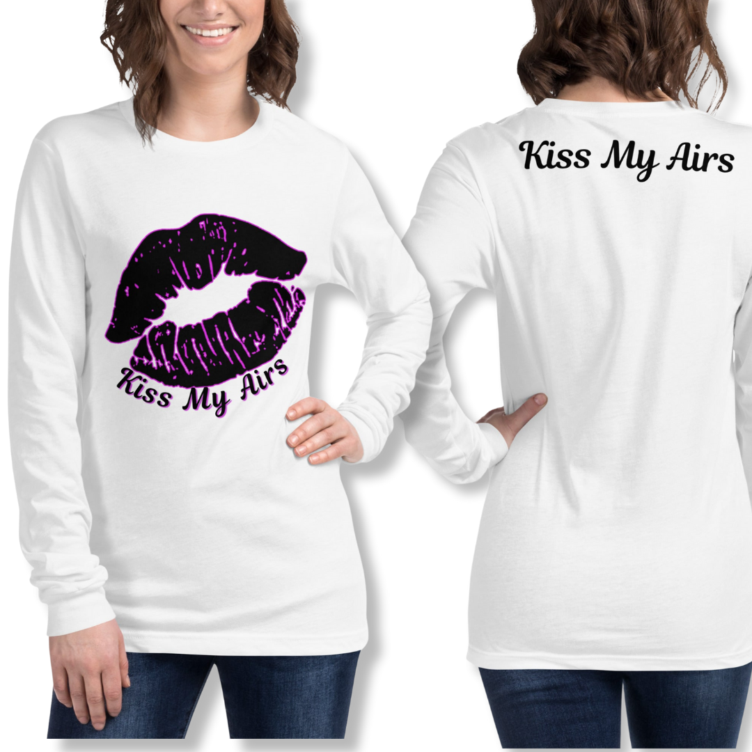 Women's Pucker Up Long Sleeve Tee