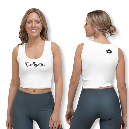 Women's Kiss My Airs Crop Top