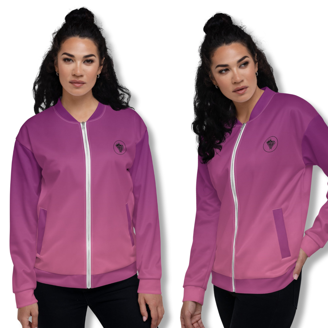 Women's Classic Fleece Lined Bomber Jacket