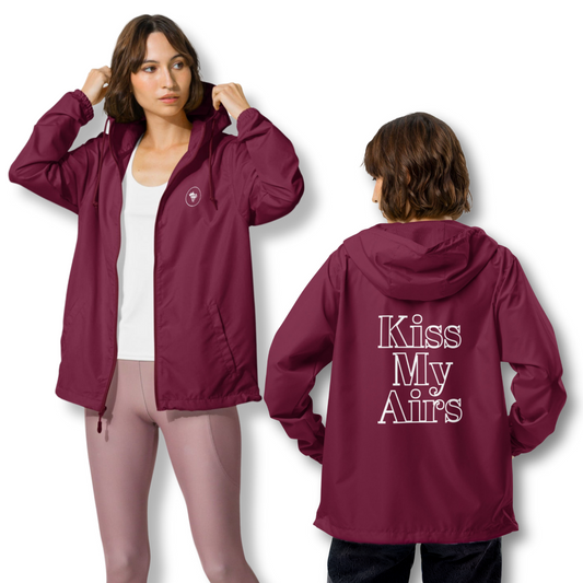 Women's Original Kiss My Airs Zip-Up Windbreaker