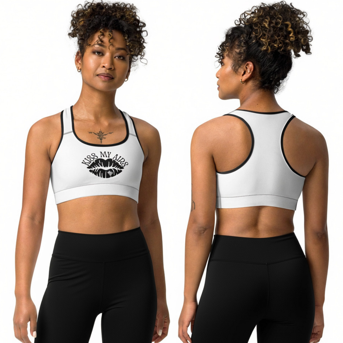 Awesome Classic Drippin Diamond Sports Bra