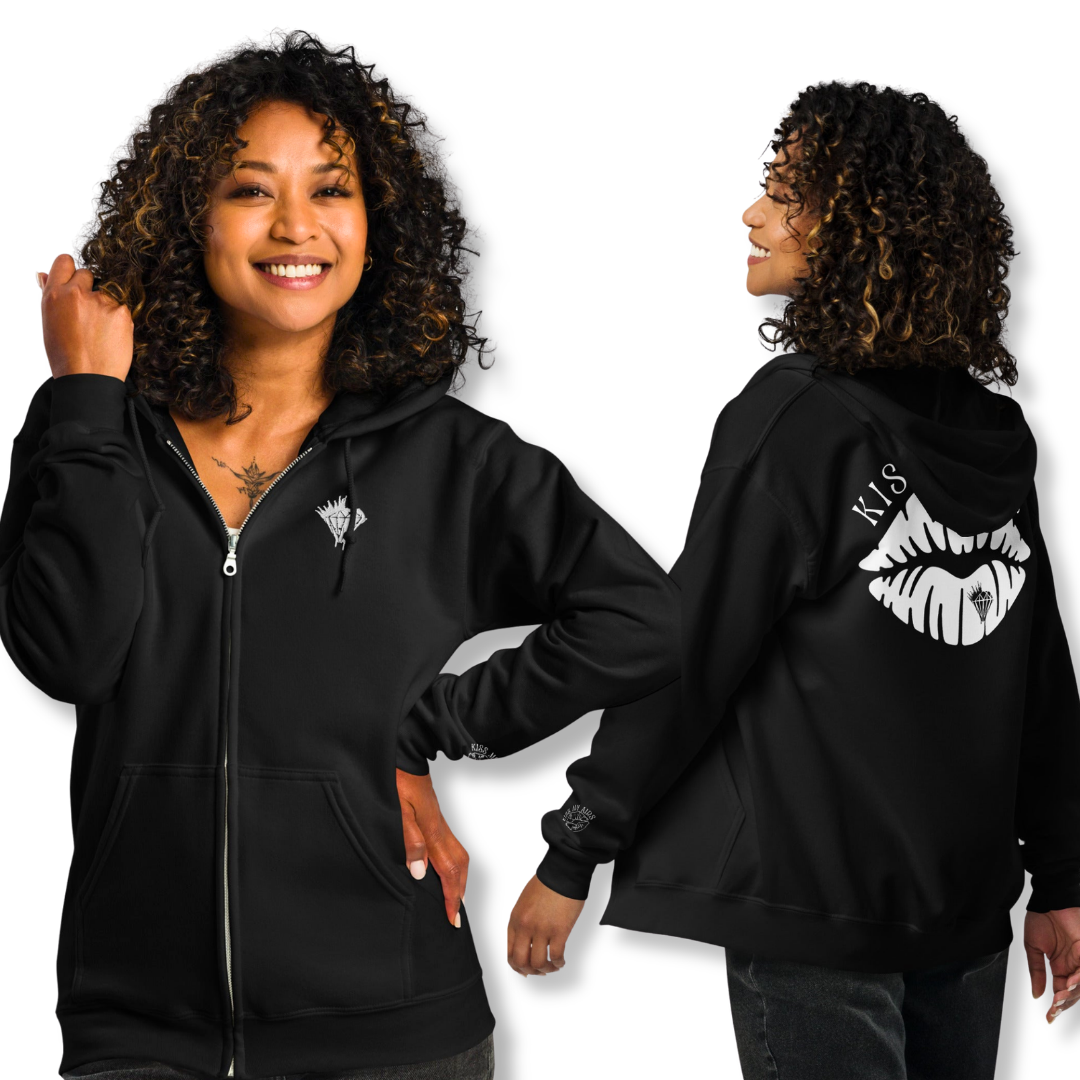 Kiss My Airs Heavy Blend Zip Hoodie
