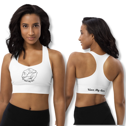 Pucker Up Longline Sports Bra