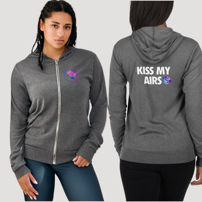 Classic Kiss My Airs Reverse Side Zip Hoodie(Wmns)