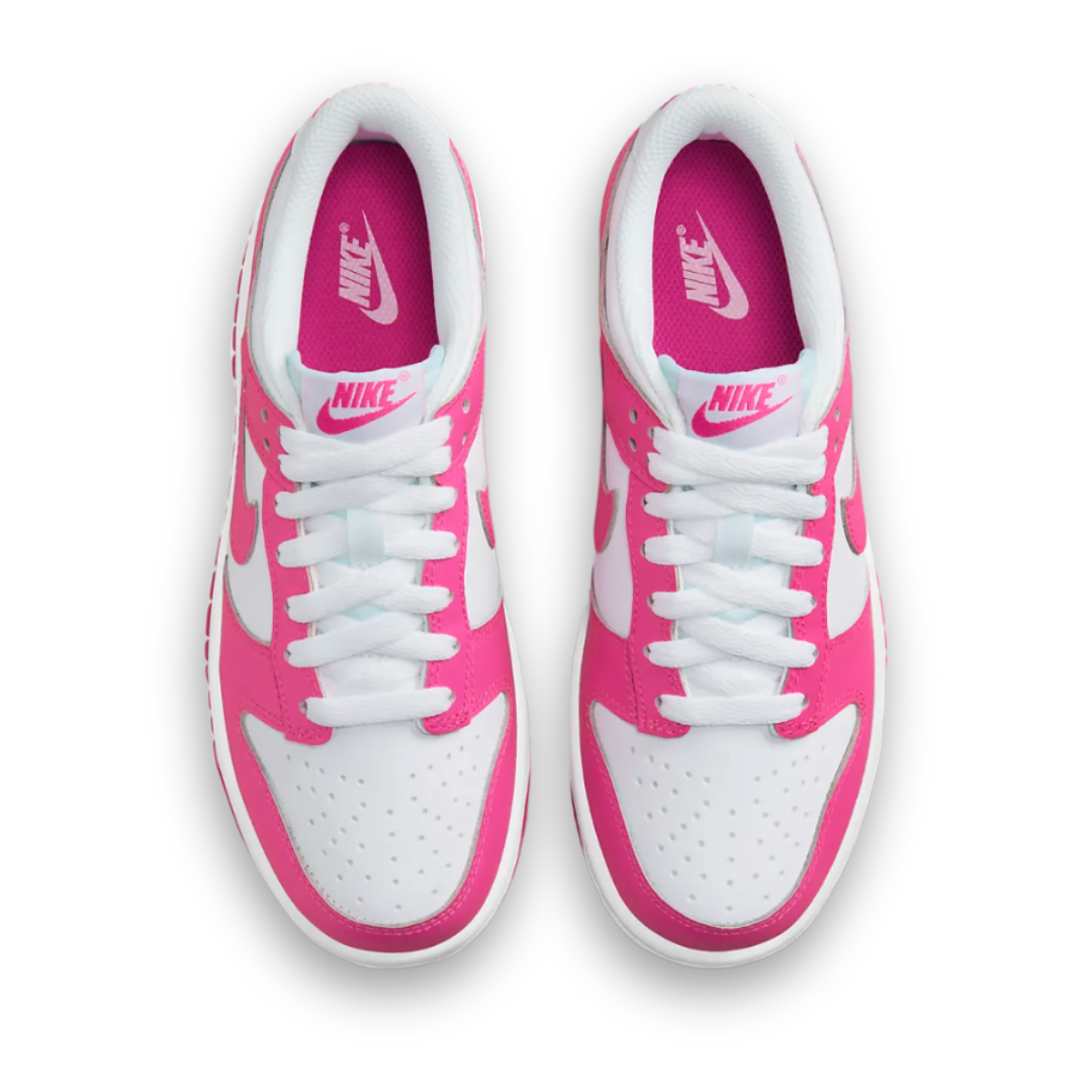 Swarovski Nike Dunk Low 'White Laser Fuchsia’ (GS)