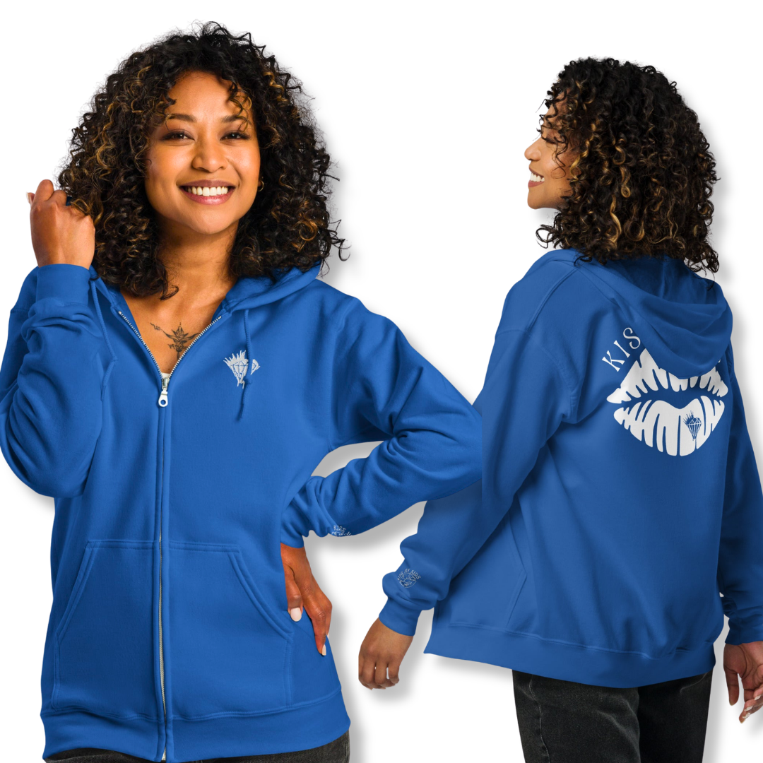 Kiss My Airs Heavy Blend Zip Hoodie