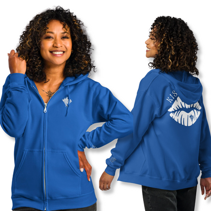 Kiss My Airs Heavy Blend Zip Hoodie