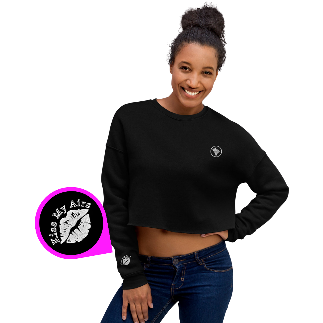 Women's Stitched in Style Crop Sweatshirt