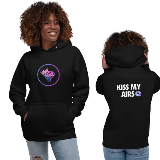 Classic Kiss My Airs Reverse Pullover Hoodie(Wmns)