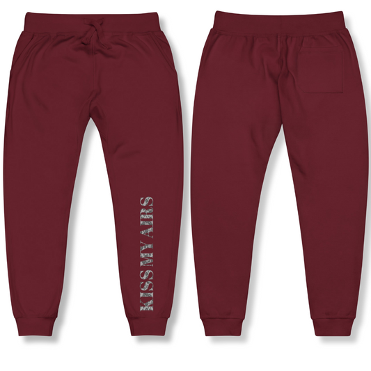 Women's Laced Up Kiss My Airs Fleece Sweatpants