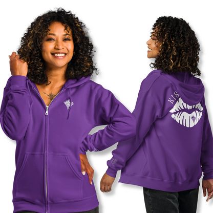 Kiss My Airs Heavy Blend Zip Hoodie