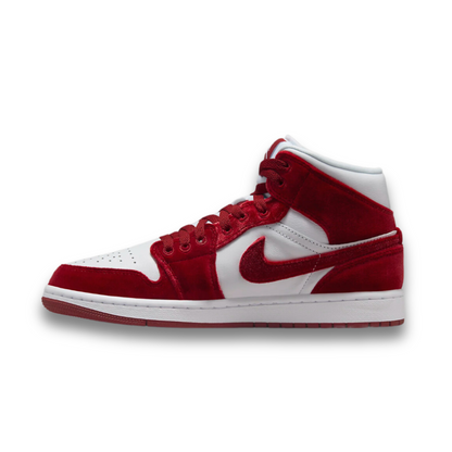 Women's Swarovski Air Jordan 1 Mid SE 'Red Velvet’