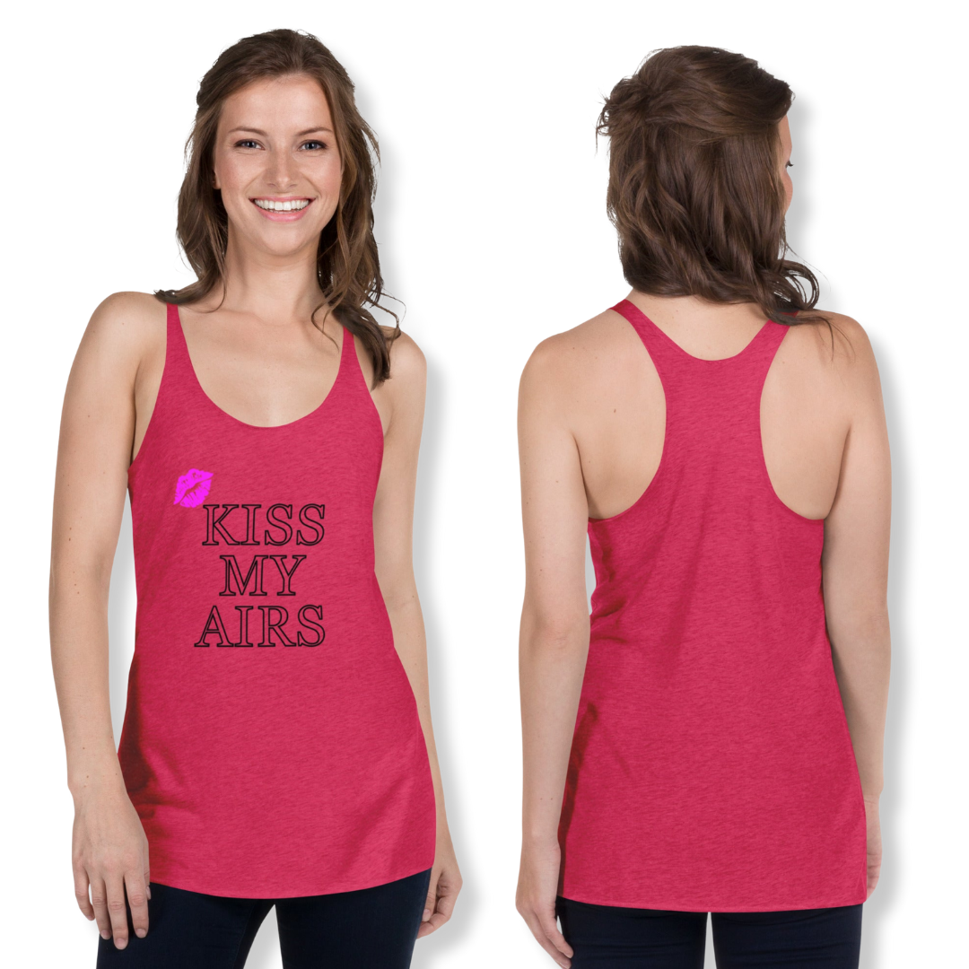 Women's Kiss My Airs Racerback Tank