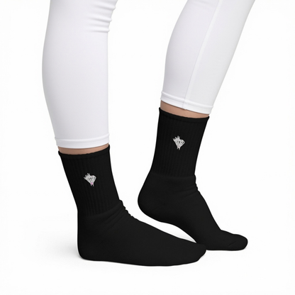 Classic Drippin Diamond Embroidered Socks