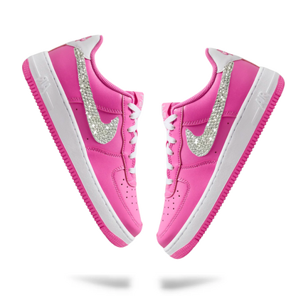 Women's Swarovski Nike Air Force 1 '07 'Playful Pink' (GS)