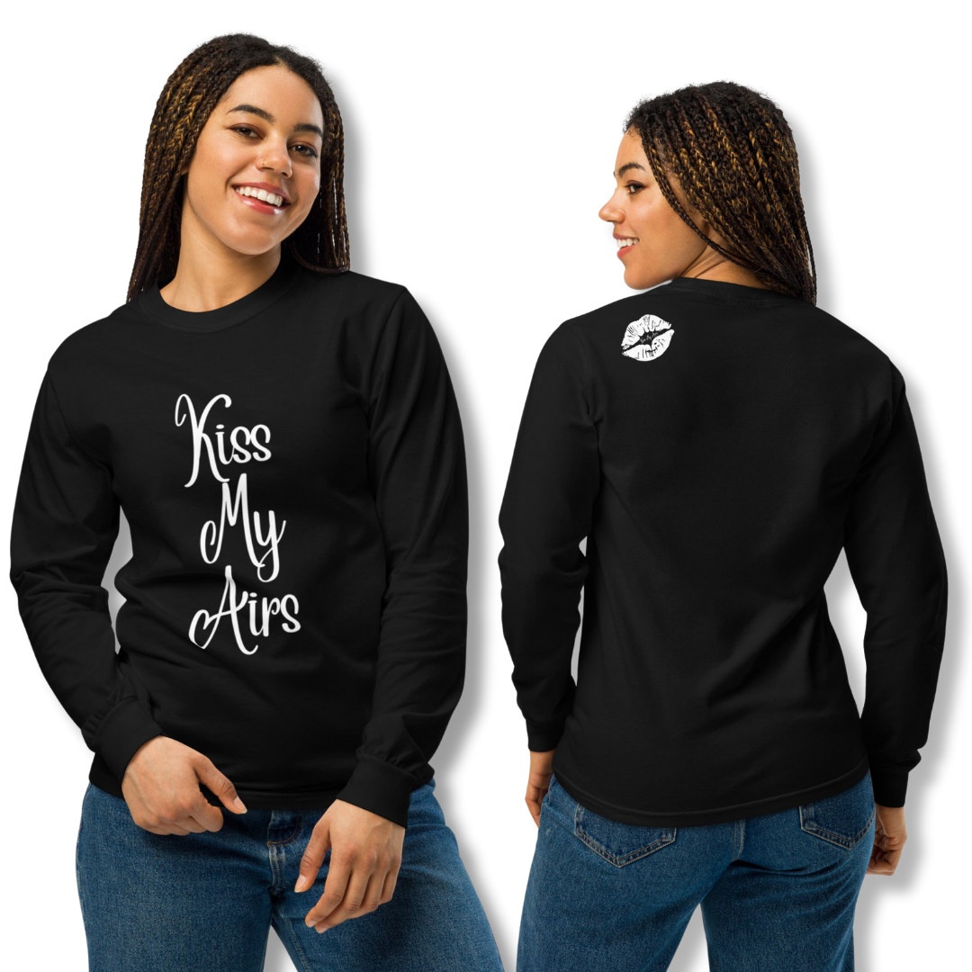 Women's Kiss My Airs Heavyweight Long-sleeve Shirt