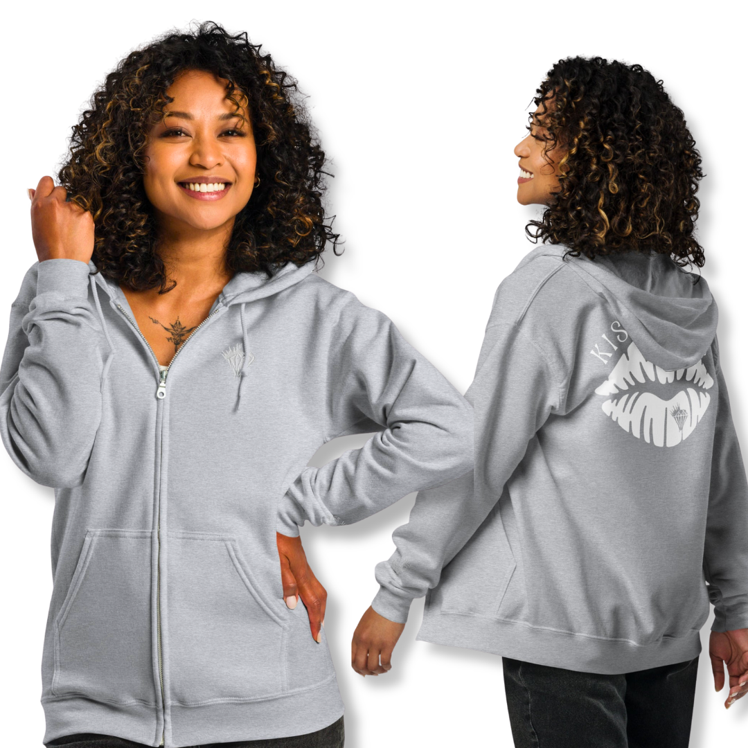Kiss My Airs Heavy Blend Zip Hoodie