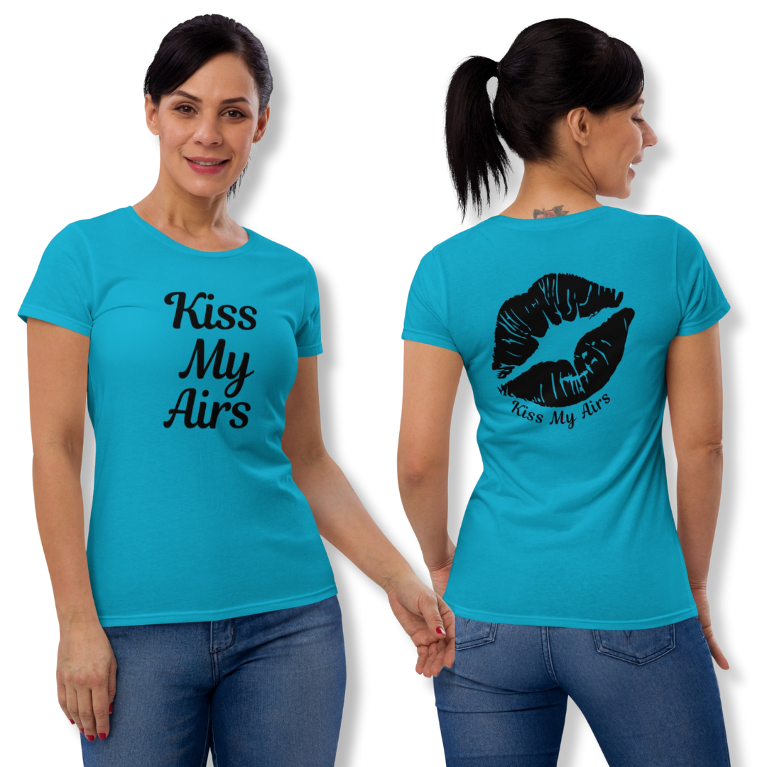 Kiss My Airs Short Sleeve T-shirt (Wmns)