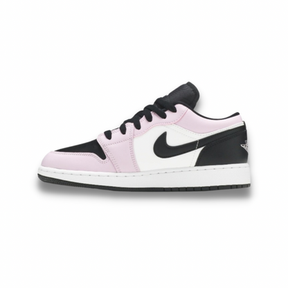 Air Jordan 1 Low 'Light Arctic Pink Black' (GS) - Drippin Diamonds Designs