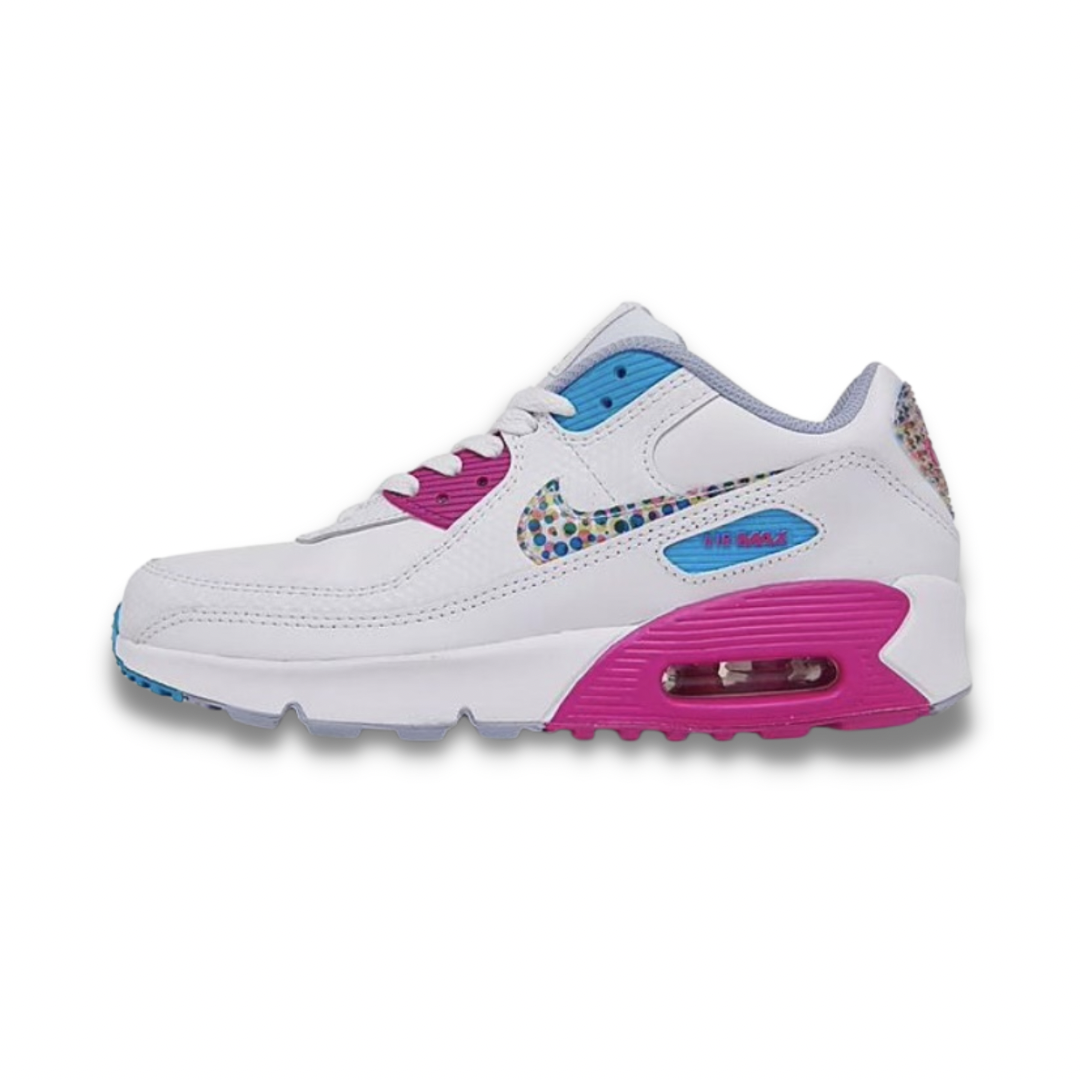 Nike Air Max 90 LTR SE 'Bright Colors' (GS) - Drippin Diamonds Designs