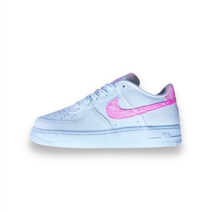 Nike Air Force 1 Low 'White Pink Foam' (GS) - Drippin Diamonds Designs