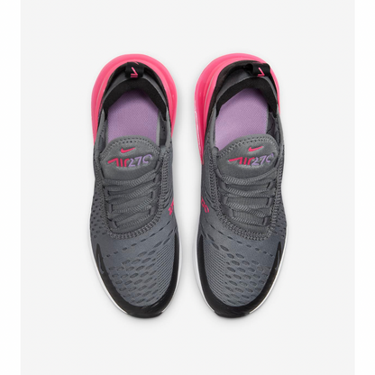 Nike Air Max 270 'Grey Hyper Pink' (GS) - Drippin Diamonds Designs