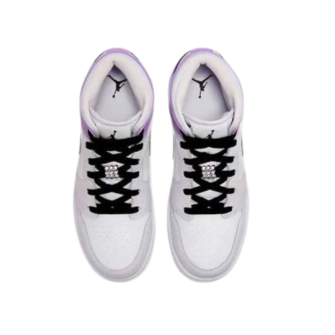 Air Jordan 1 Mid 'Barely Grape' (GS) - Drippin Diamonds Designs