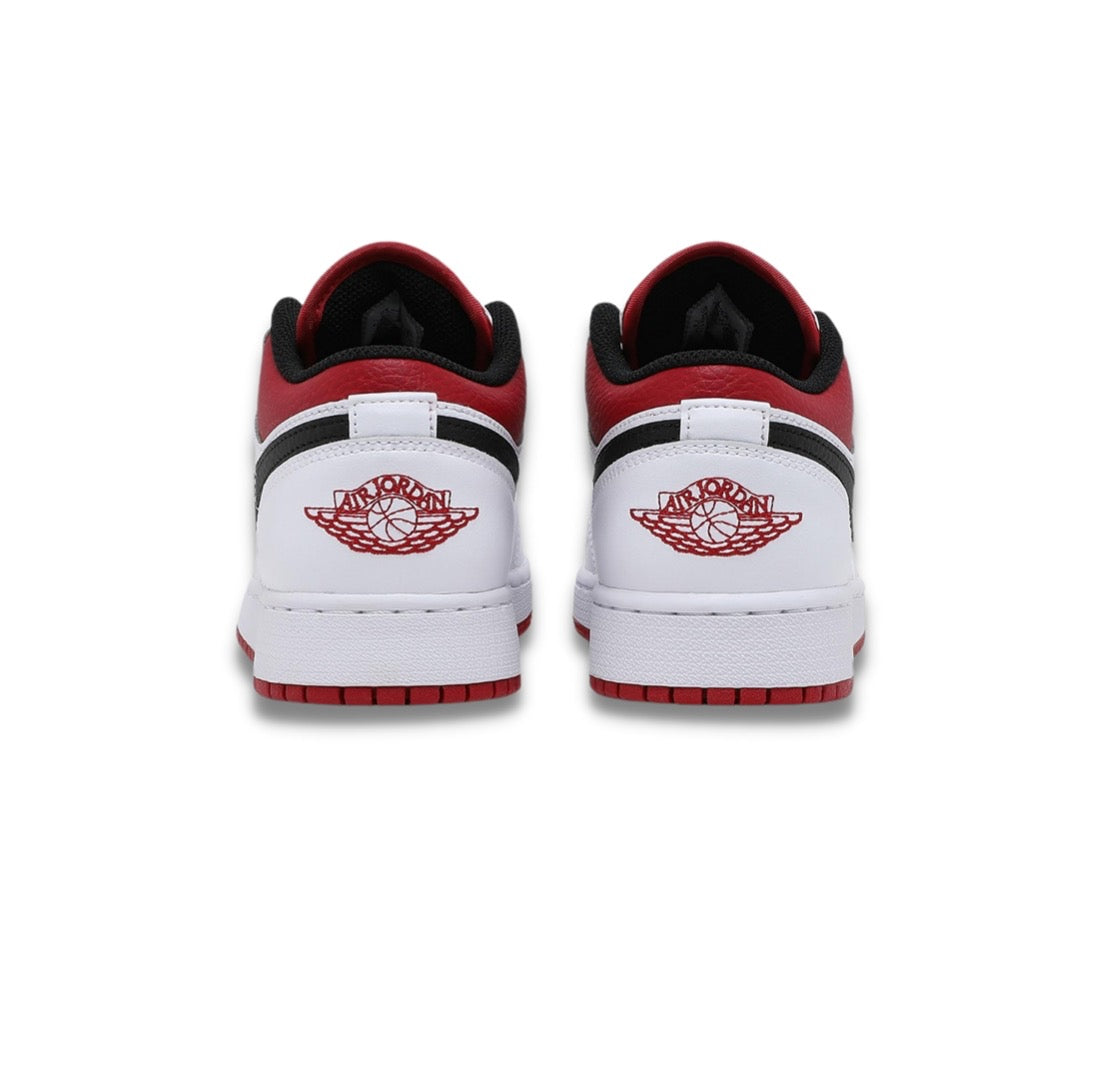 Air Jordan 1 Low 'White Gym Red' (GS) - Drippin Diamonds Designs