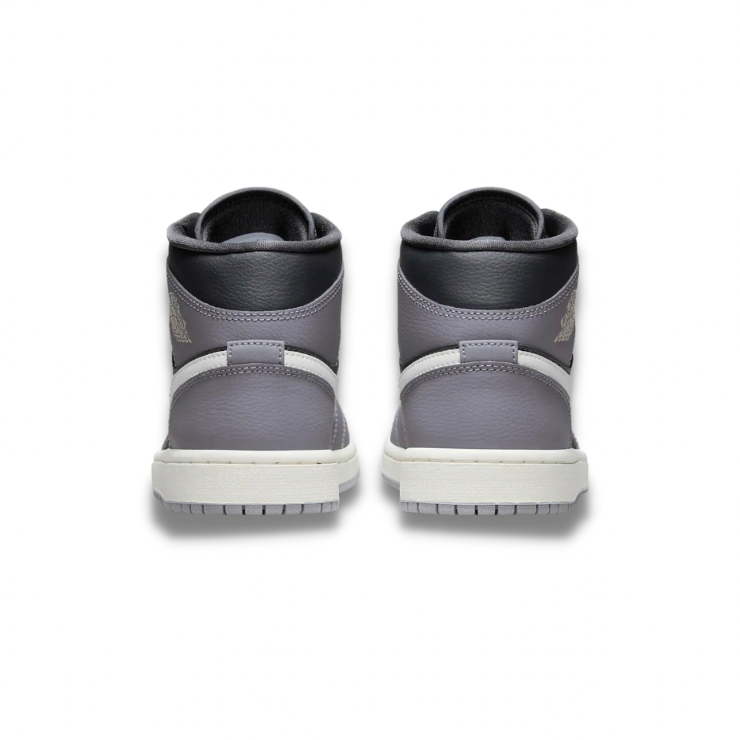 Air Jordan 1 Mid 'Cement Grey' (Wmns) - Drippin Diamonds Designs