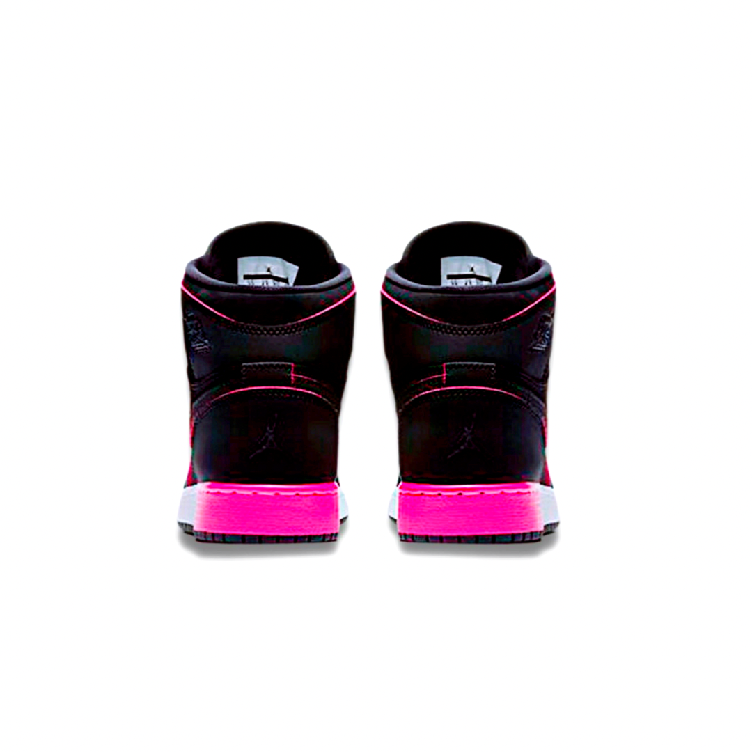 Air Jordan 1 High Retro ‘Black Hyper Pink’ (GS) - Drippin Diamonds Designs