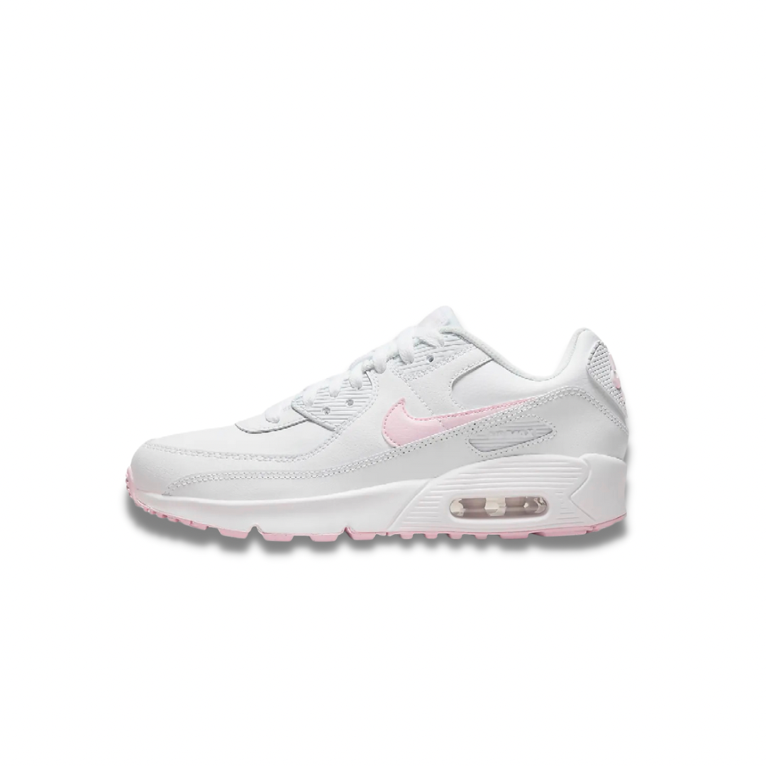 Nike Air Max 90 LTR 'White Pink Foam' (GS) - Drippin Diamonds Designs