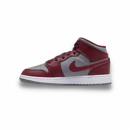 Air Jordan 1 Mid 'Cherrywood Red’ (GS) - Drippin Diamonds Designs