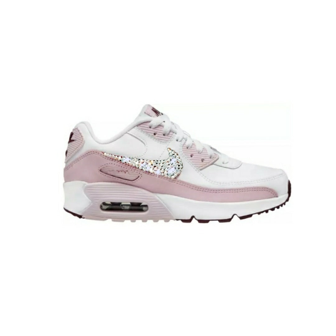 Nike Air Max 90 LTR 'Pink Foam’ (GS) - Drippin Diamonds Designs