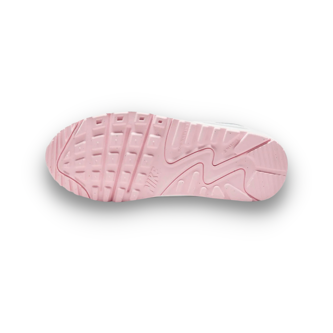 Nike Air Max 90 LTR 'White Pink Foam' (GS) - Drippin Diamonds Designs