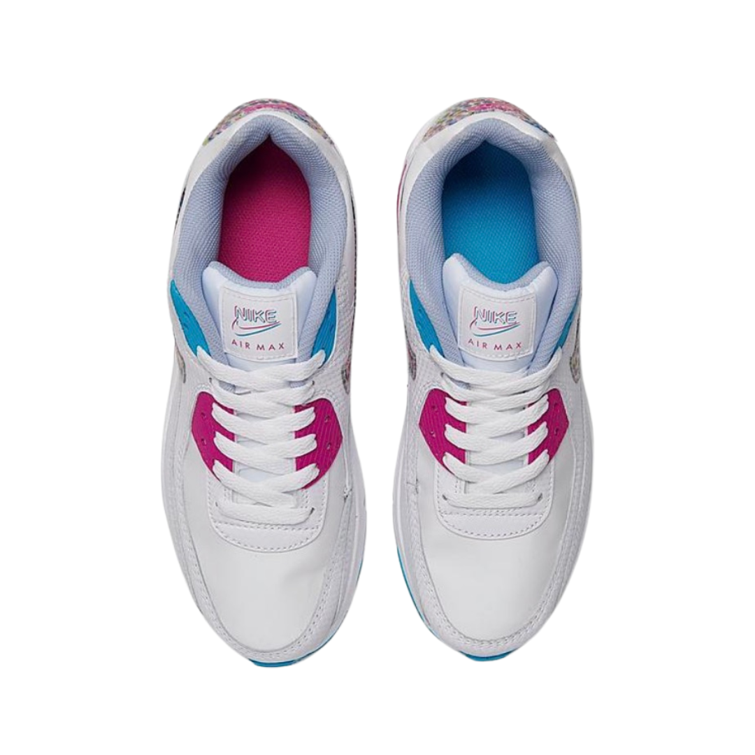 Nike Air Max 90 LTR SE 'Bright Colors' (GS) - Drippin Diamonds Designs