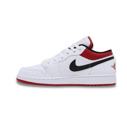 Air Jordan 1 Low 'White Gym Red' (GS) - Drippin Diamonds Designs