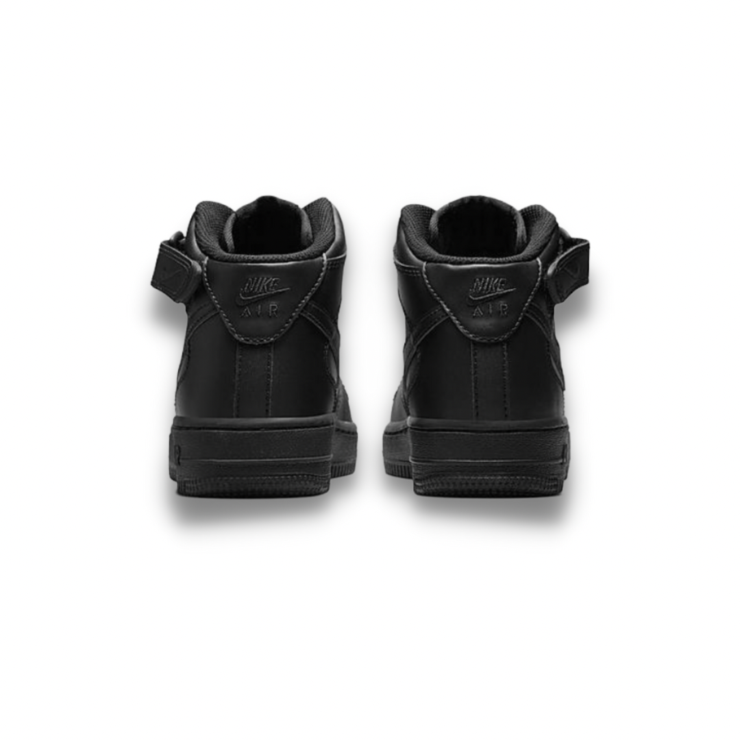 Nike Air Force 1 Mid. 'Triple Black’ (WMNS) - Drippin Diamonds Designs