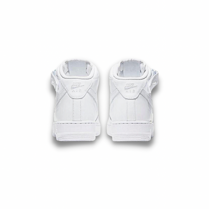 Nike Air Force 1 Mid 'Triple White' (GS) - Drippin Diamonds Designs