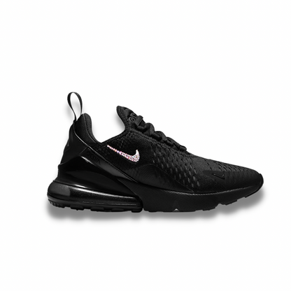 Nike Air Max 270 'Triple Black' (WMNS) - Drippin Diamonds Designs