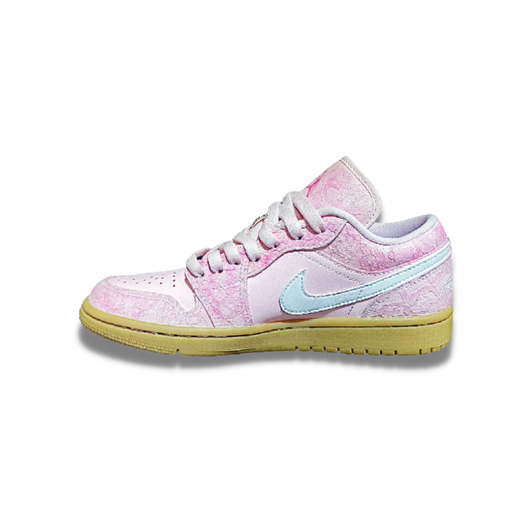 Air Jordan 1 Low 'Arctic Pink Gum' (Wmns) - Drippin Diamonds Designs